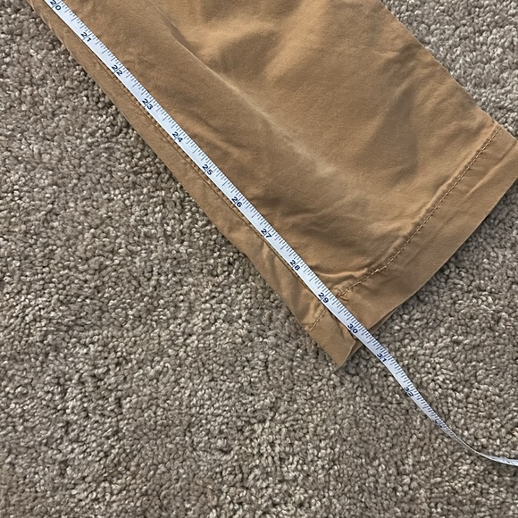 American Eagle Mens 31Wx32L Original Straight Tan Khaki Pants - Picture 7 of 9